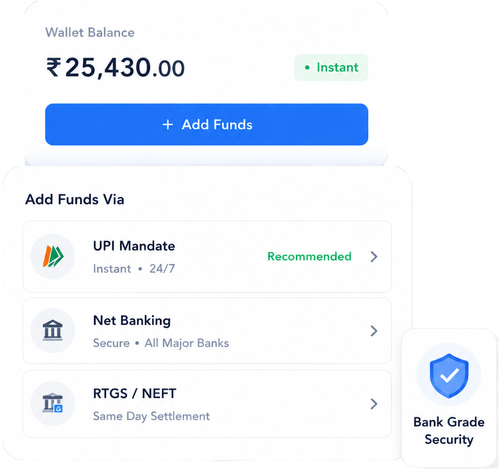 Fund Your Account